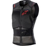 Alpinestars 6508123-009-XL giacca e giubbotto da moto Maschio Giacca da motociclista Nero, Rosso, Trasparente