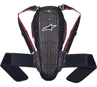 Alpinestars Nucleon KR-1 - Paraschiena per auto, colore nero/fumo/rosso, taglia M