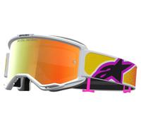 Alpinestars Vision 5 Drag Off-road Goggles Arancione Mirror Red