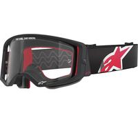 §Maschera Cross Alpinestars Supertech Corp Nero-Rosso-Clear§