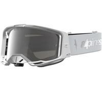 Alpinestars Vision 8 Amber Off-road Goggles Bianco Mirror Silver