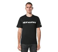 Alpinestars Linear Wordmark 2.0 CSF, maglietta M male Nero/Bianco