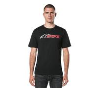 §T-Shirt Alpinestars Blaze 2.0 CSF Nero-Bianco-Rosso§