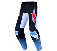 Pantalone FLUID DRAG Rosso Bianco ALPINESTARS - AN: 34