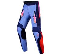 Alpinestars Fluid Hunt Pantaloni Motocross Giovanili, viola/rosa, Taglia 24