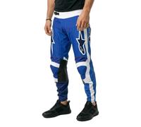 alpinestars Racer Air Portl Pantaloni da cross Blu/Bianco 36