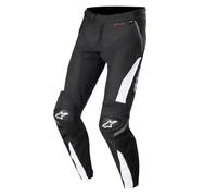 Alpinestars T-SP R Drystar pantaloni tessili moto impermeabili, Bianco/nero, Taglia 4XL
