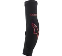 Alpinestars Paragon Plus Protezioni gomito, nero/rosso, Taglia XXS