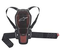 Alpinestars Nucleon KR-1 Cell Protettore posteriore (Black/Red,L)