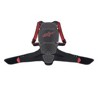Alpinestars 1569104 Paraschiena, Nero/Rosso, S, Set di 2