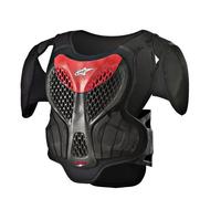 ALPINESTARS - PETTORINA MOTOCROSS BAMBINO A-5 S - NERO/ROSSO