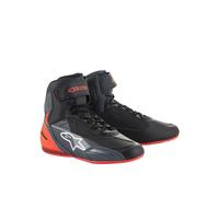 Alpinestars più Veloce 3 Scarpe Moto (Nero/Grigio/Flourot) TG:11,5 =( 45)