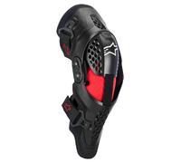 alpinestars Plasma SX-1, coppia Protezione per le ginocchia Nero/Rosso/Grigio M