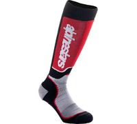 Alpinestars Plus Calze Motocross Giovani, nero/rosso, Taglia M/L