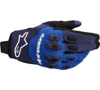 Alpinestars Pro-Dura Guanti da motocross, blu/bianco, Taglia 2XL