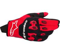 Alpinestars Pro-Dura, guanti XL male Nero/Rosso/Bianco