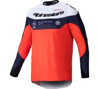 Maglia PRO-DURA Arancione Bianco ALPINESTARS - UE: M