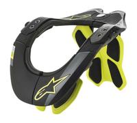 Alpinestars Supporto collo BNS Tech-2 Nero/Giallo neon XS/S