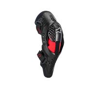 ALPINESTARS PROTEZIONE GINOCCHIA MX SX-1 PLASMA KNEE PROTECTOR BLACK RED COOL GR