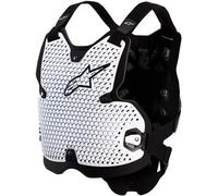 Alpinestars Bionic Action V2 Gilet protettivo, bianco/nero, Taglia M/L
