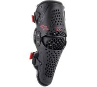 Ginocchiere Alpinestars SX-1 V2 Nero-Rosso L/XL Nero