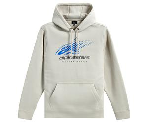 alpinestars Pulse Felpa con cappuccio unisex bianca, taglia 2XL