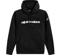 Alpinestars Race Wordmark Cappuccio con cappuccio, Bianco/nero, Taglia XS