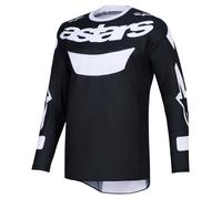 Maglia Cross Alpinestars Racer Air Riway Nero/BiancoL Nero,Bianco