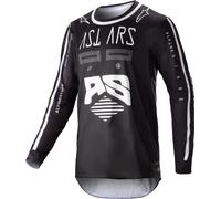 Alpinestars Racer Found Maglia Motocross, nero, taglia 2XL per maschi