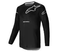 Alpinestars Racer Graphite maglia da motocross nera e grigia L