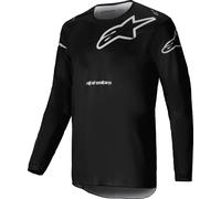 Alpinestars Racer Graphite, maglia XXL male Nero/Grigio