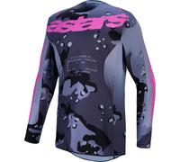 Maglia RACER LONE Grigio Viola ALPINESTARS - UE: S