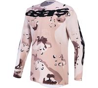 Alpinestars Racer Lone Maglia Motocross, marrone/nero, Taglia L