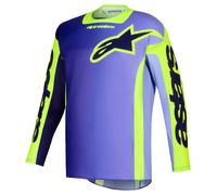 Maglia Cross Alpinestars Racer Portl Viola/GialloM Viola,Giallo