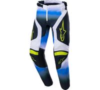 Alpinestars Racer Push Pantaloni Motocross Giovani, nero-bianco-blu, taglia 24