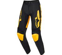 Alpinestars Racer Riway Pantaloni da motocross, nero-giallo, taglia 28 per maschi