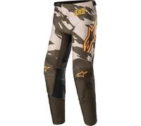 Alpinestars Racer Tactical Pantaloni Motocross, Sabbia, Taglia 32