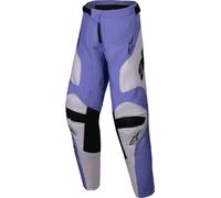Alpinestars Racer Veil Pantaloni da motocross per ragazzi, viola/nero, Taglia 22