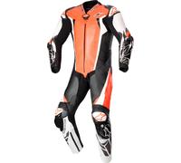 Alpinestars Racing Absolute V2, tuta in pelle 1pz. traforata 58 male Rosso Fluo/Bianco/Nero