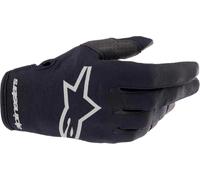 Alpinestars Radar Guanti da motocross, nero/grigio, Taglia S