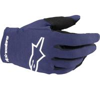 Alpinestars Radar Guanti da motocross per ragazzi, blu scuro, Taglia S