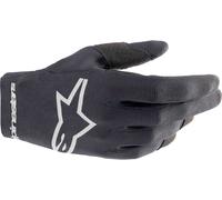 Alpinestars Radar Guanti da motocross per ragazzi, nero, taglia M