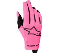 Alpinestars Radar Guanti da motocross, rosa/nero, Taglia 2XL
