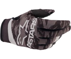 Alpinestars Radar Guanti Motocross Giovani, nero/grigio, Taglia S