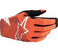 Alpinestars Radar Pro Guanti da motocross, arancione, Taglia 2XL