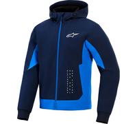 Alpinestars Radium Tech Hoodie, giacca in tessuto L male Blu Scuro/Blu