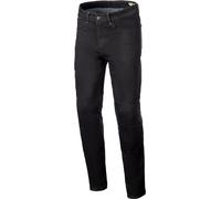 Alpinestars Radium V2 Denim Pantaloni tessili moto, nero, taglia 34 per maschi