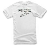 Alpinestars Ride 2.0 Camo T-shirt, Bianco, Taglia XXL