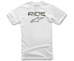Alpinestars Ride 2.0 Camo T-shirt, Bianco, Taglia XXL