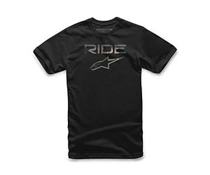 Alpinestars Ride 2.0 Camo T-Shirt Maglietta Uomo a Maniche Corte con Scollo Rotondo